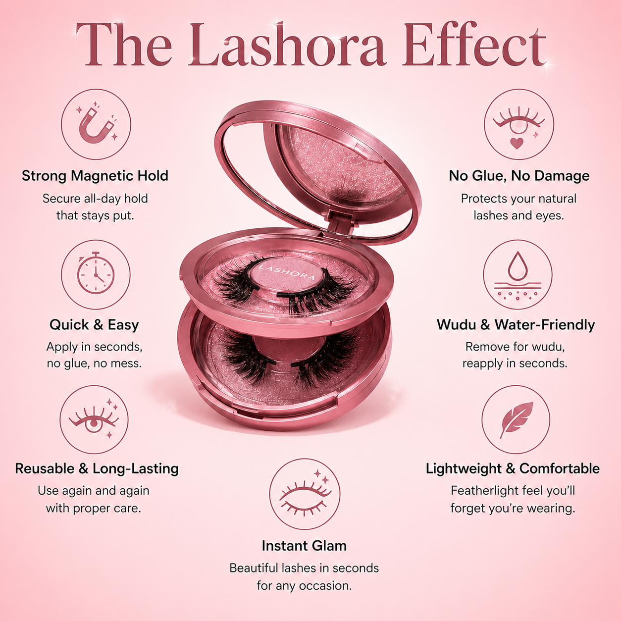 Lashora - Magnetic Lashes