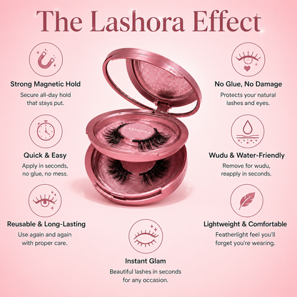 Lashora - Magnetic Lashes